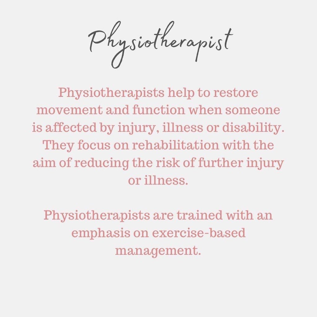 about physiotherapists
